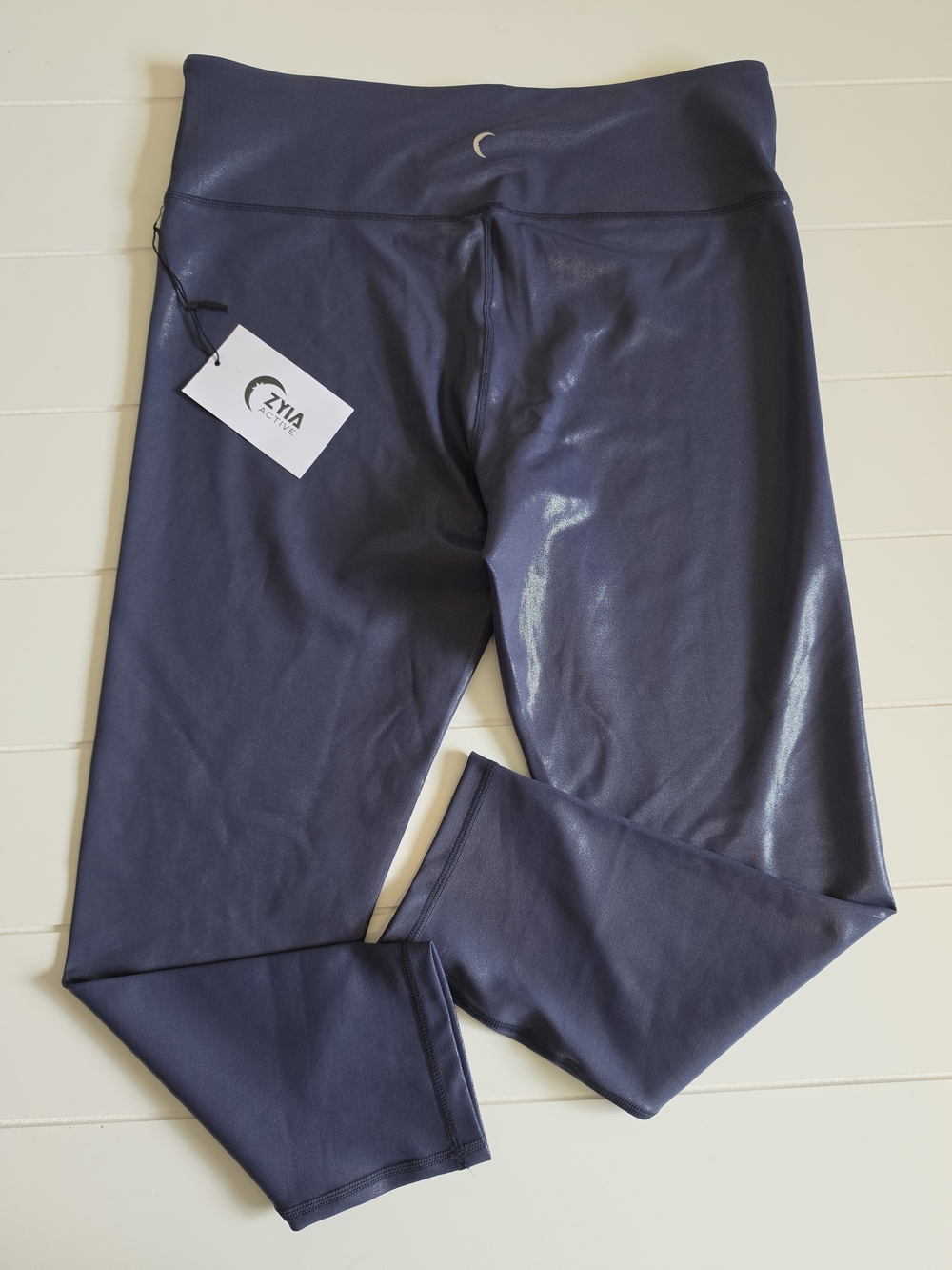 NEW Zyia Active Navy Blue Atletic Leggings Womens 16/18